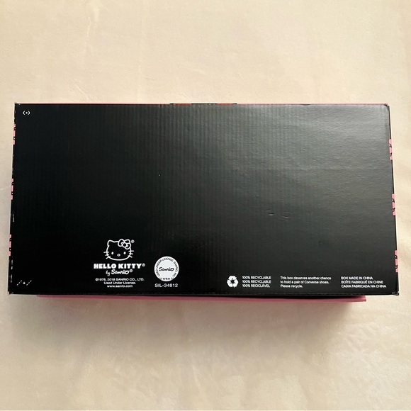 EUC Hello Kitty x Converse Chuck Taylor All Star High Top Sneakers - Picture 16 of 16